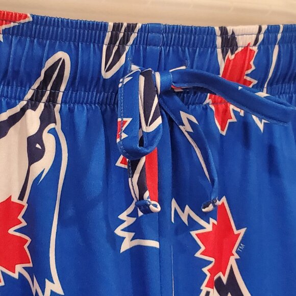 TORONTO BLUE JAYS Logo Lounge Shorts All Over Print MLB Official Licensed - Picture 3 of 10